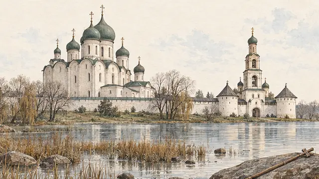 Иллюстрация к статье «Авраамиев монастырь в Ростове Великом: самая старая обитель города и как до неё дойти»