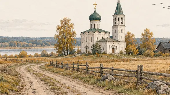 Иллюстрация к статье «Паломническая поездка в Годеново к Животворящему Кресту: как доехать самим и когда службы»