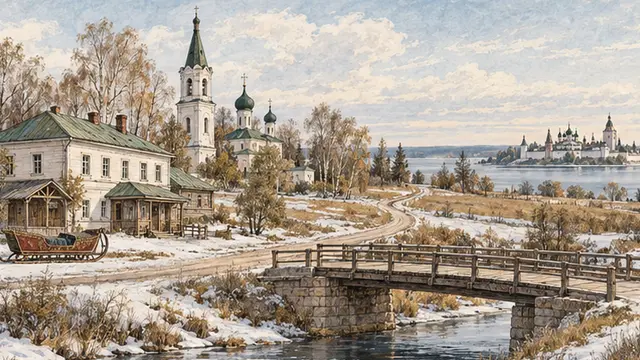 Иллюстрация к статье «Из Иваново в Ростов Великий: 135 км через Гаврилов-Ям и выходные у озера»