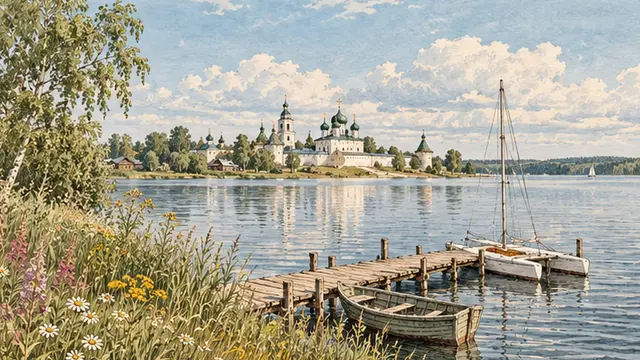 Иллюстрация к статье «Куда съездить на выходные летом: вода, старые города и праздники»