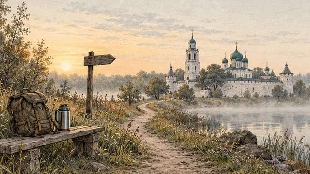 Иллюстрация к статье «Паломничество в Ростов Великий самостоятельно: план на 2 дня, правила монастырей, бюджет»