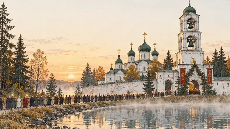 Иллюстрация к статье «Православные праздники в Ростове Великом 2026-2027: даты памяти святых и службы в монастырях»