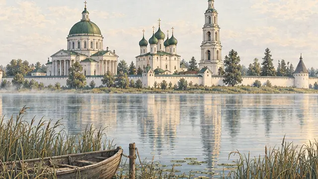 Иллюстрация к статье «Спасо-Яковлевский Димитриев монастырь на берегу Неро: история, святыни, как попасть»