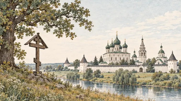 Иллюстрация к статье «Варницкий монастырь в Ростове Великом: родина Сергия Радонежского»