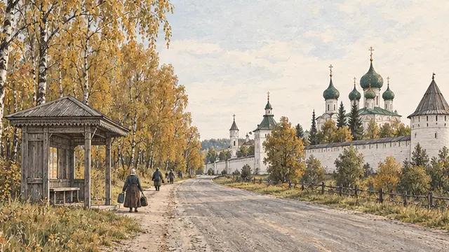 Иллюстрация к статье «Золотое кольцо на автобусе: рейсы между городами»